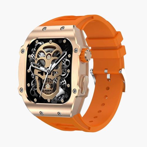 Green Lion Antonio James Smart Watch , 24H Auto Heart Rate Monitor,400 mAh, 15 Days Standby Time, 5.2/BT3.0 Bluetooth Calling, IP67 Waterproof, 1.85 Inch Display, Storage 128MB