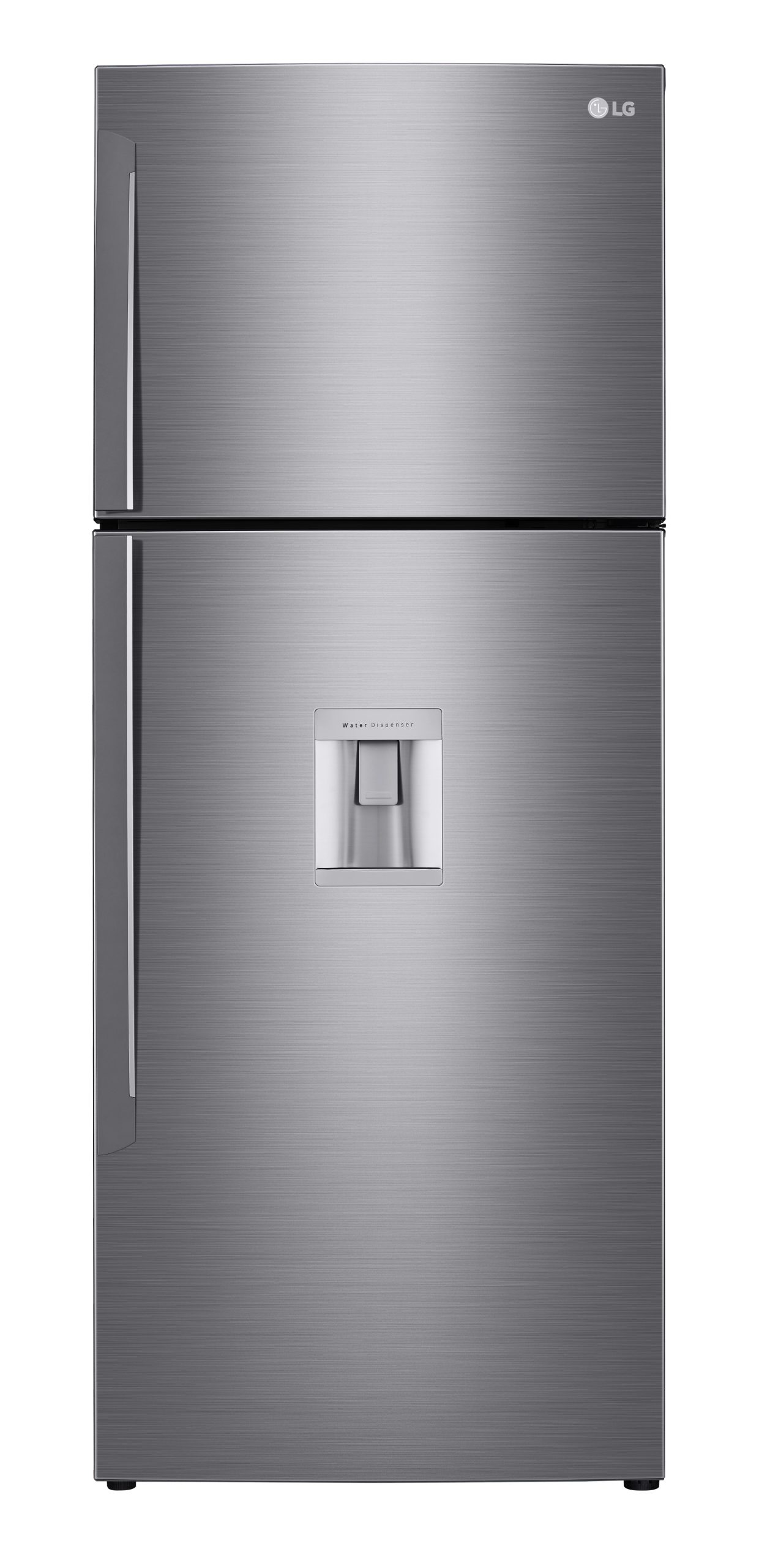 LG 438 L Top Mount Freezer Fridge, GL-T652HLCM - Smart Inverter Compressor, Water Dispenser, LinearCooling™