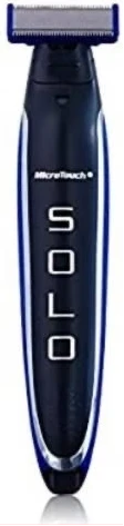 Micro Touch SOLO Rechargeable Shaver, Trimmer and Edger - Black
