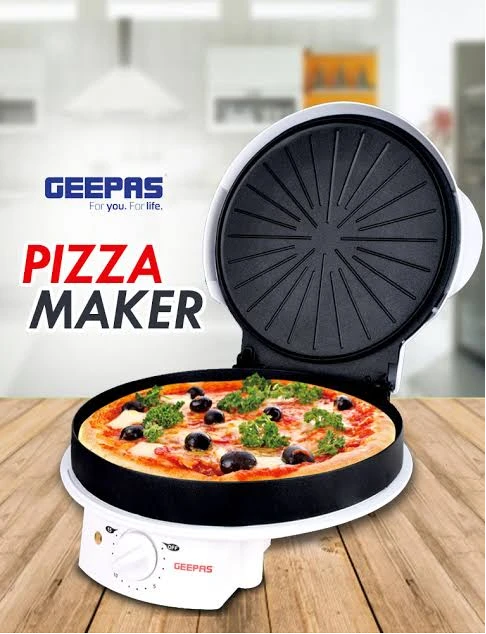 Geepas 11 Inch Black Pizza Maker, GPM2035