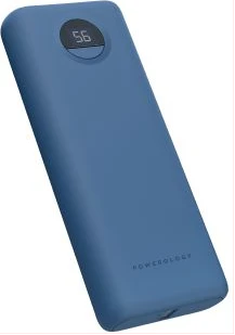 Powerology Ultra-Compact 30W PD Power Bank 20000mAh- Blue
