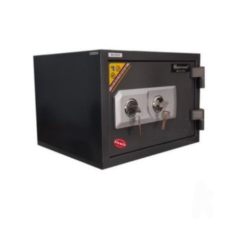 Universal Home Fireproof Safe For Money & Valuables Double Key Bs-K310 - Dark grey
