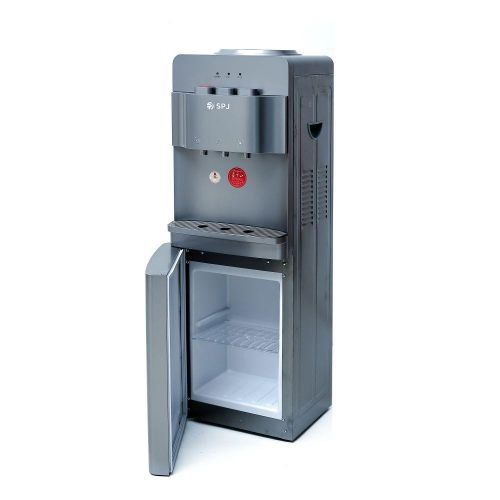 SPJ 3 Tap Water Dispenser With Cabinet (storage Compartment) & Premium Design -Grey