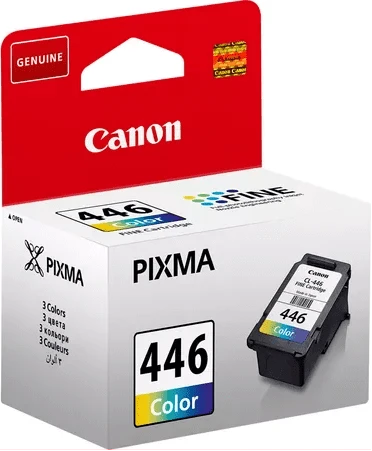 Canon 446 Tri-Colour Ink Catridge For Canon iP2840, MG2440, MG2540, MG2540S, MG2545, MG2940, MG3040, MX494