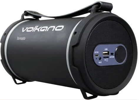 Volkano VK-30003-BK Tornado Series Heavy Bass Bluetooth Speaker - Black