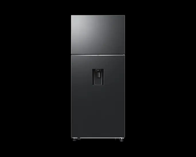 Samsung 528L Refrigerator Top Mount Freezer with Non-Plumbing Water Dispenser, Twin Cooling+, Inverter Compressor, RT53DG7B60B1UT - Black