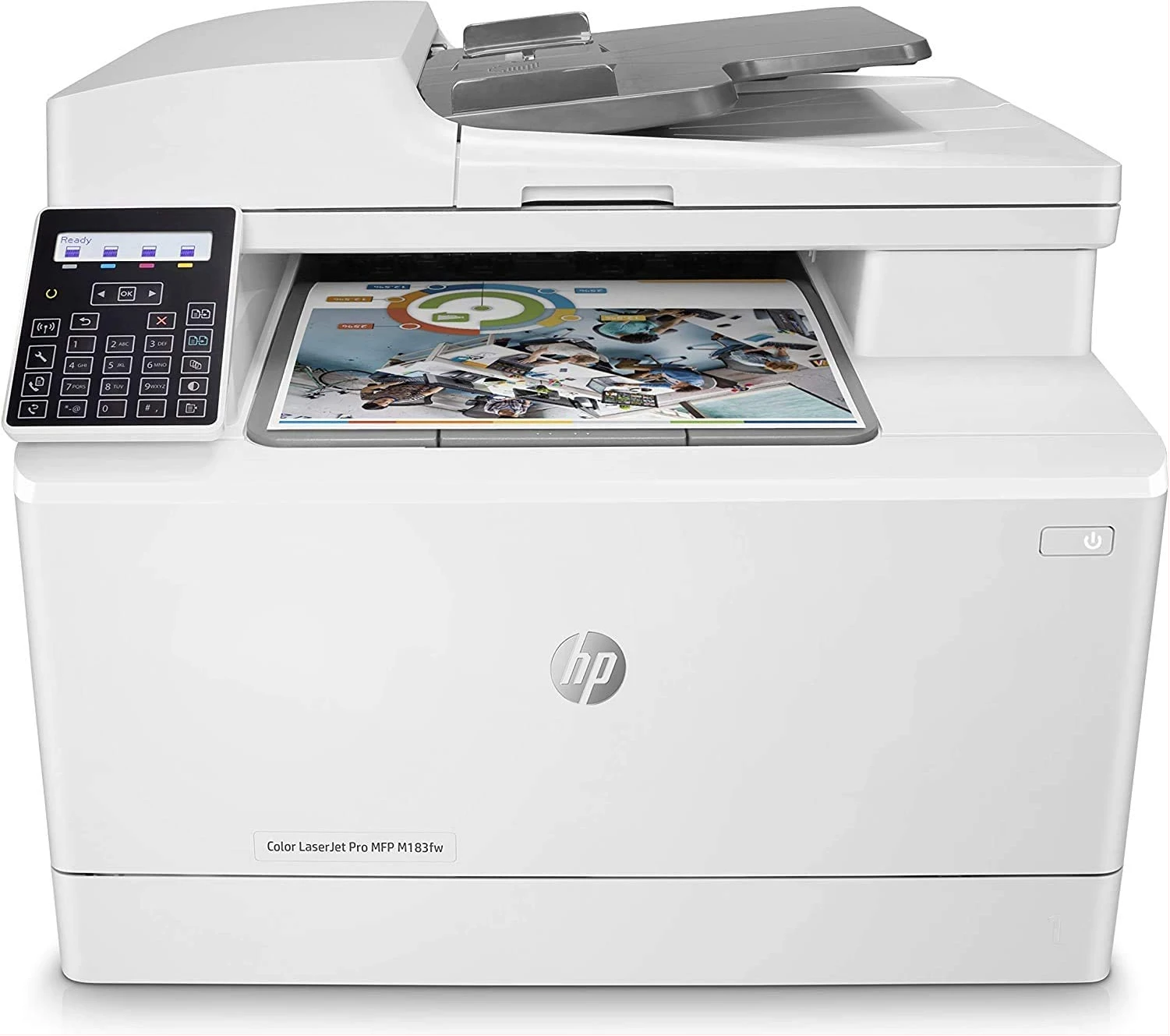 HP Color Laserjet Pro MFP M183fw Multifunction Wireless Printer, Scan, Copy and Fax with Built-in Fast Ethernet