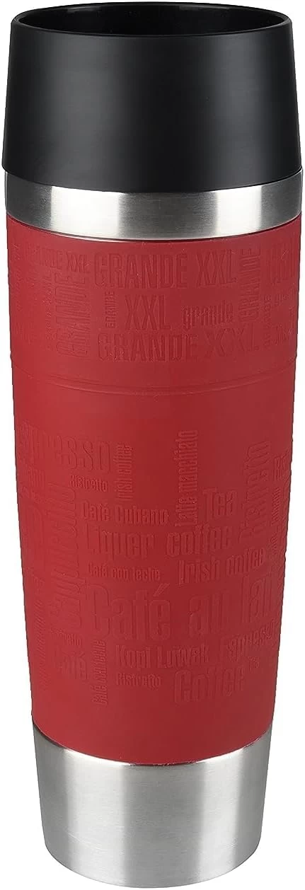Tefal 0.5L Thermal Travel Mug K3084214 – Red