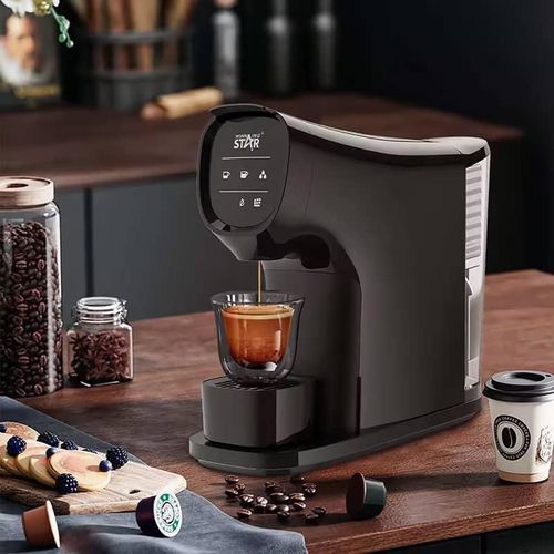WINNING STAR Portable Espresso Home Cup Making Black Electric Capsule Coffee Maker Electric High Pressure Espresso Machine 1200W
