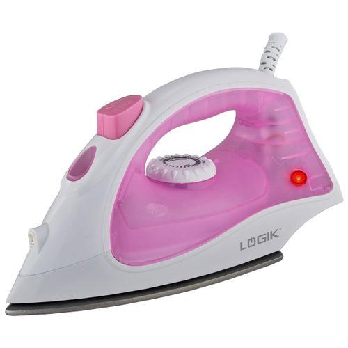 Logik Steam Spray Iron RSH-080478 - White/Pink
