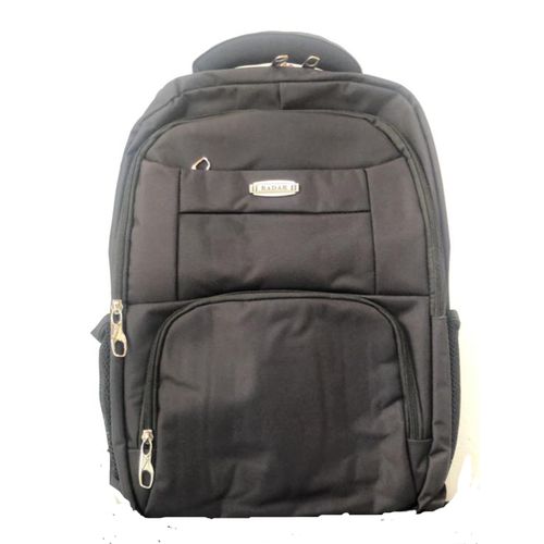 Radar Laptop Back Pack Plus Free Laptop Sleeve - Black