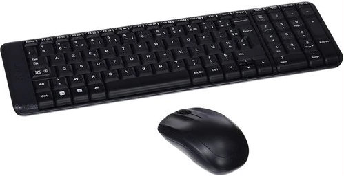 Logitech MK220 Wireless Keyboard & Mouse Combo - Black