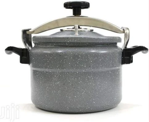 HTH 8L Granite Pressure Cooker Saucepan -Grey .