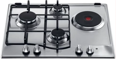 Ariston PC-631 X Built In Gas & Electric Hob Stainless Steel - Silver