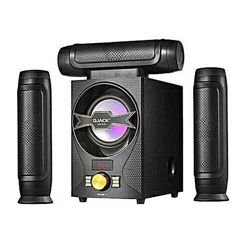 Djack DJ-503 Powerful 3.1 X-Bass Bluetooth Home Theater System - Black