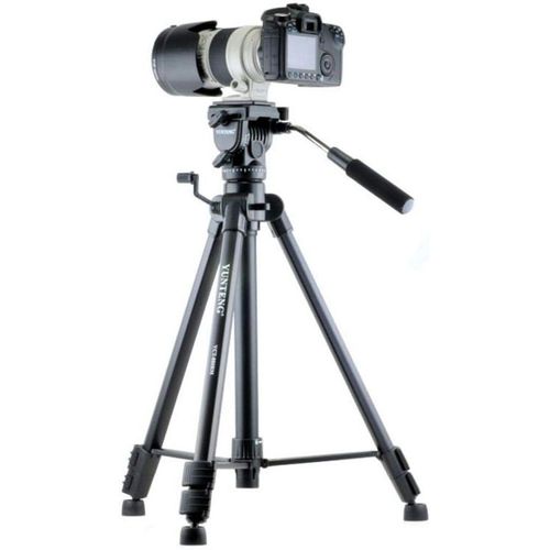 Yunteng VCT-860 Camera Mobile Phone Tripod Camera Hydraulic Head Aluminum Tripod Photography Photo Bracket
