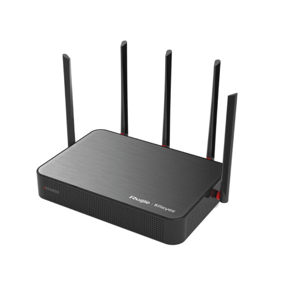 Ruijie RG-EG105GW AC1300 Dual Band Enterprise-Grade Wi-Fi Router, Supports 802.11ac Wave 2, 500Mbps Bandwidth, Secure Access To Your Internal Device (NVR/IPS/Server) Remotely