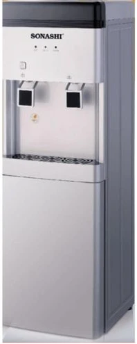 Sonashi SWD-52 Hot And Cold Water Dispenser With Compressor, Grey