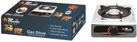 Electro Master Electro Master Single Burner Gas Cooker GM-SGS-3011- Silver