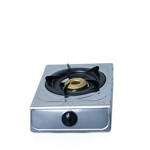 SPJ Single Burner Gas Stove - Silver (1 Year Warranty)