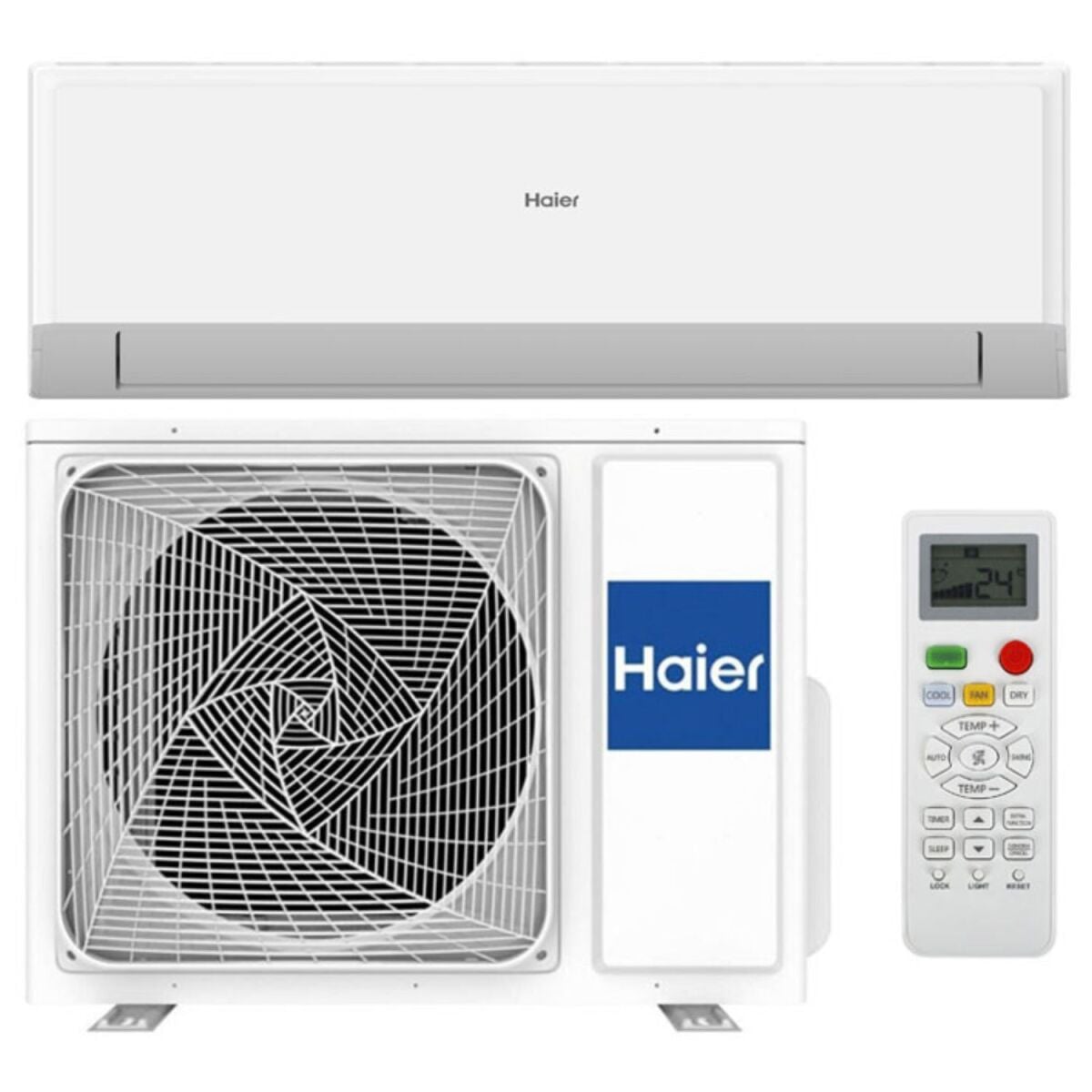 Haier 24000 BTU Wall Split Air Conditioner HSU-24TCSN1, R410a