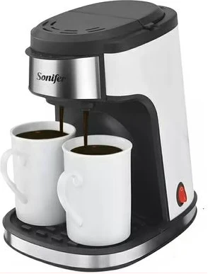 Sonifer SF-3540 Drip Coffee Maker Kitchen Machine,Silver