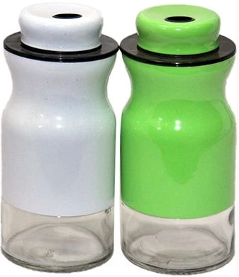 Salt and Pepper Shaker - White, Green