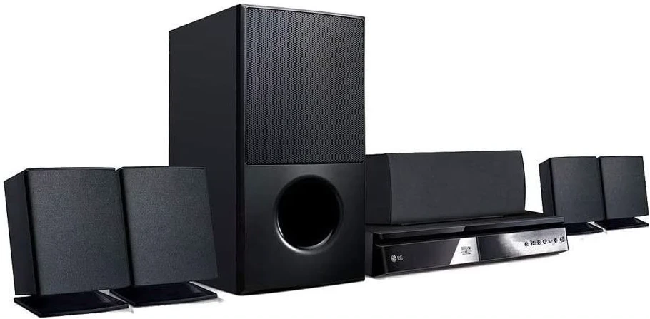 LG LHD627 Region Free 5.1 Channel DVD Home Theater System 110-220-240 Volts 50/60 Hz