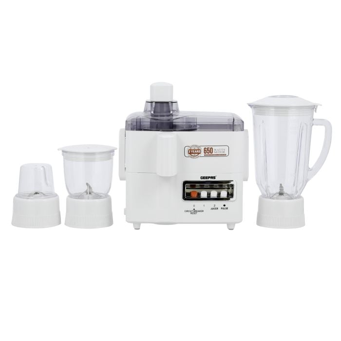 Geepas 650W 4-in-1 Food Processor- GSB6147