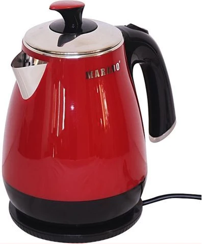 Marado Electric Heat Kettle, 2 Litres - Red