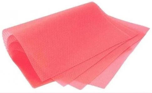 4 Piece Water Proof Liner Fridge Mats- Pink