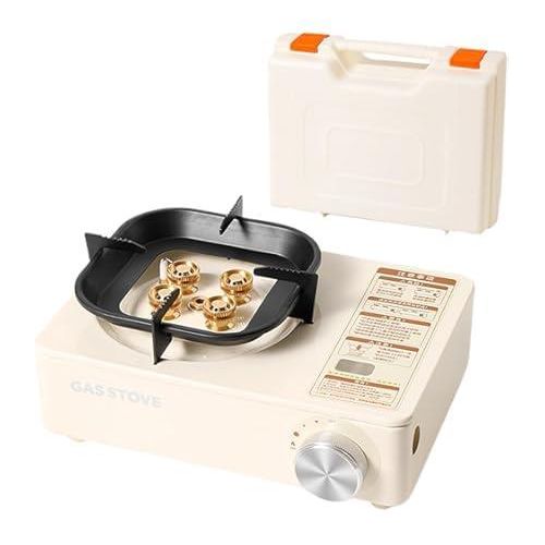 Camp Stoves Outdoor Cassette Stove, Portable Gas Stove, Barbecue Stove, Suitable For Butane, Very Suitable For Camping And Hiking
