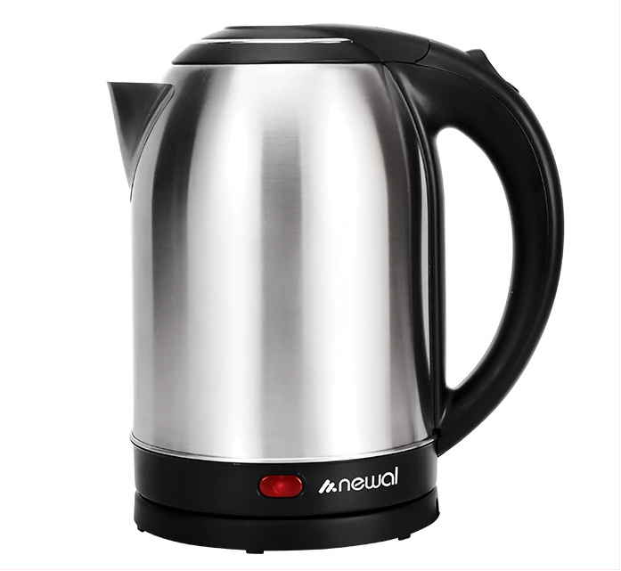 Newal NWL-2695 Cordless Stainless Steel Kettle 1.8L - Silver, Black