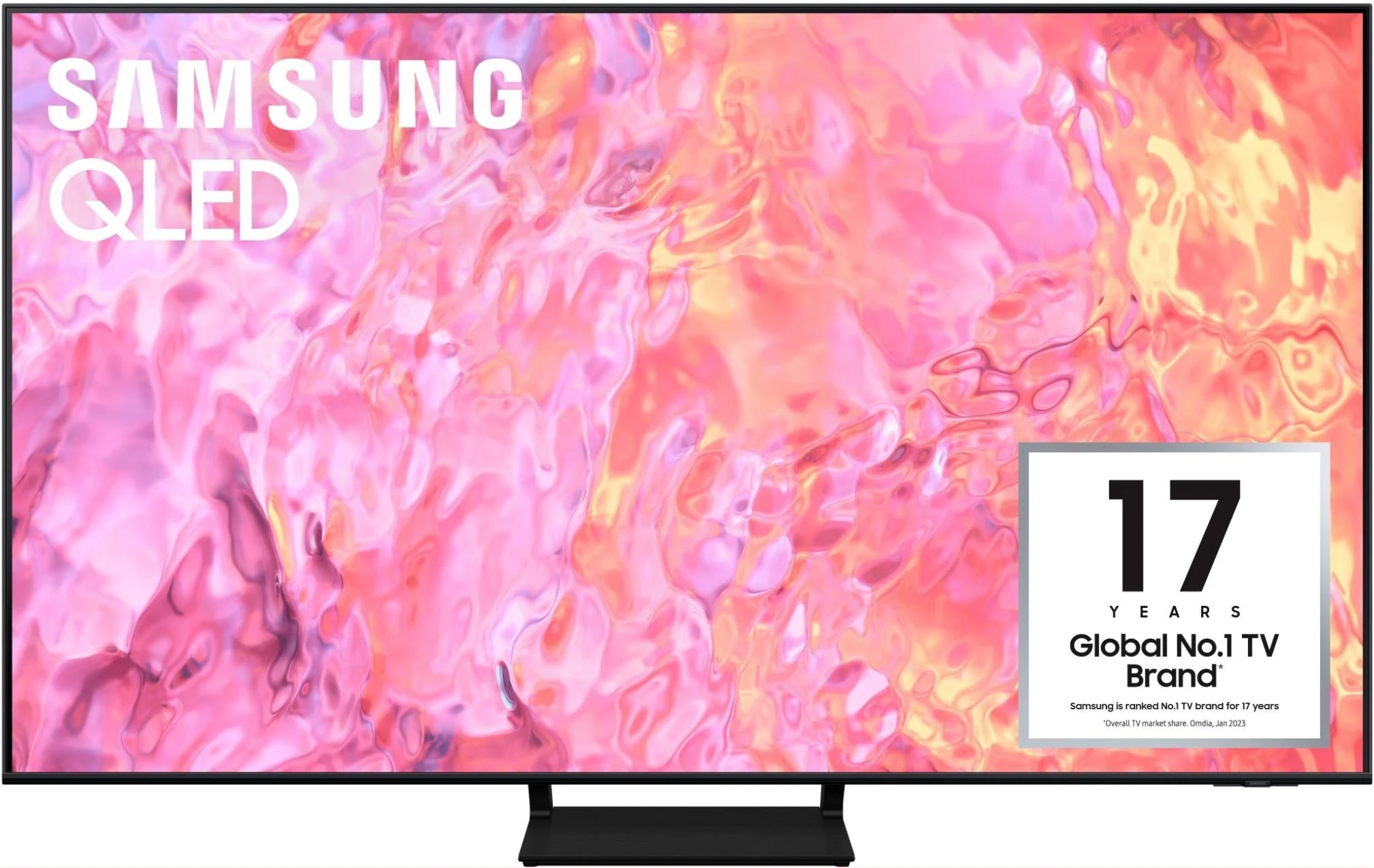 Samsung 65 - Inch Q60C QLED 4K Smart TV, Quantum HDR, Dual LED, Object Tracking Sound Lite, Q-Symphony, Motion Xcelerator, Gaming Hub, Smart TV with Alexa Built-in
