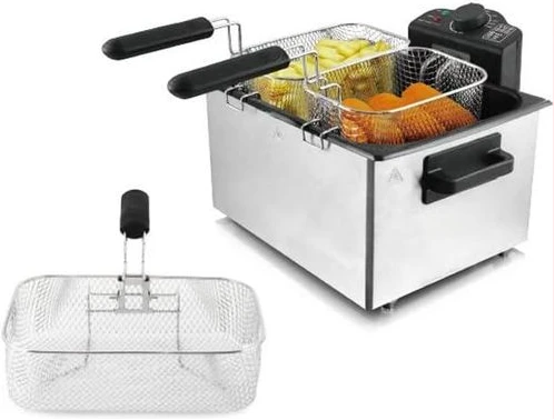 Sokany 5L Electric Deep Fryer With 3 Frying Basket WJ 801 2100W 5 Liter Air Fryer Smokeless Oilless