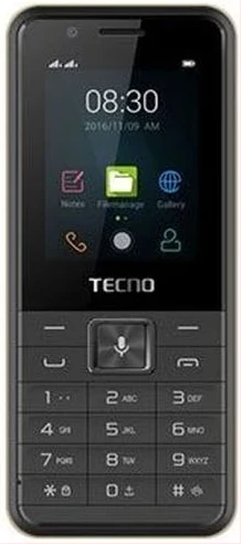 Tecno T-313 Dual SIM 1.77 “ 4MB RAM/ROM 1100 mAh Li-Ion - Black