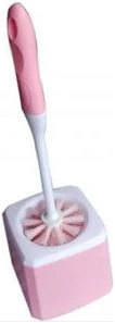 Toilet Brush With Holder - Pink
