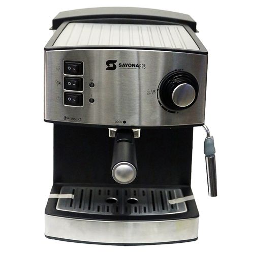 Sayona SEM-4223 Cofee Maker - Silver/Black