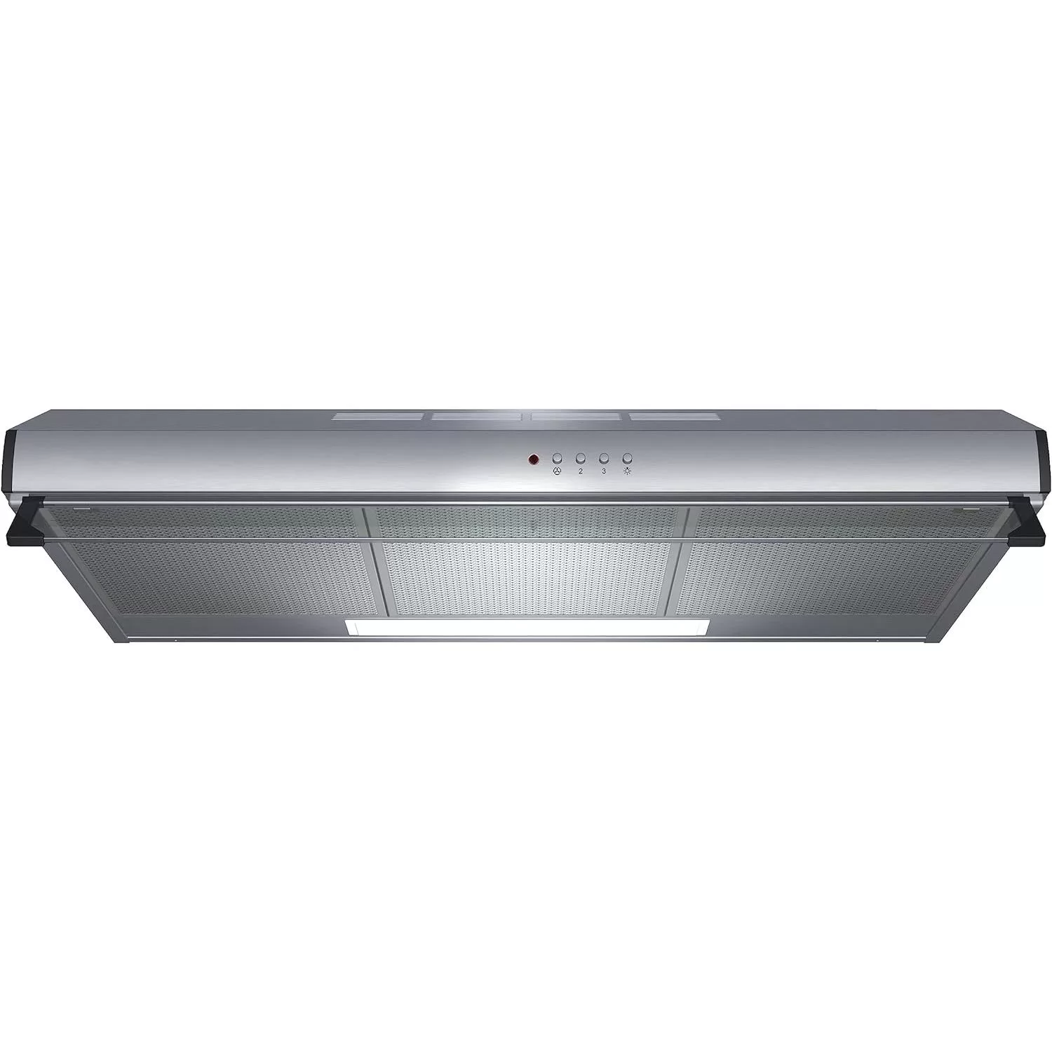 IQRA 90cm Ductless Under Cabinet Cooker Hood, Kitchen Extractor Fan, IQ-CM9012G - Black