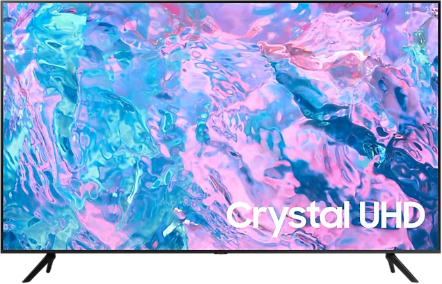 Samsung 55-Inch Crystal UHD 4K Smart LED TV , UA55CU7000; Tizen, Built-in Receiver, Wi-Fi, Bluetooth, Smart Hub, SmartThings - Black