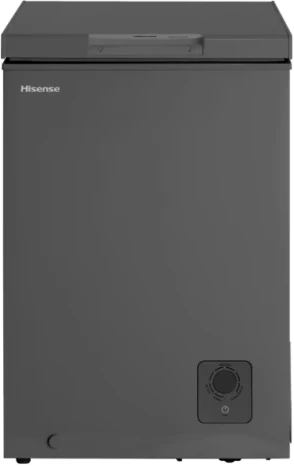 Hisense 130-Litre Chest Freezer FC13DT4ST; Single Door Deep Freezer - Grey (3YRs WRTY)