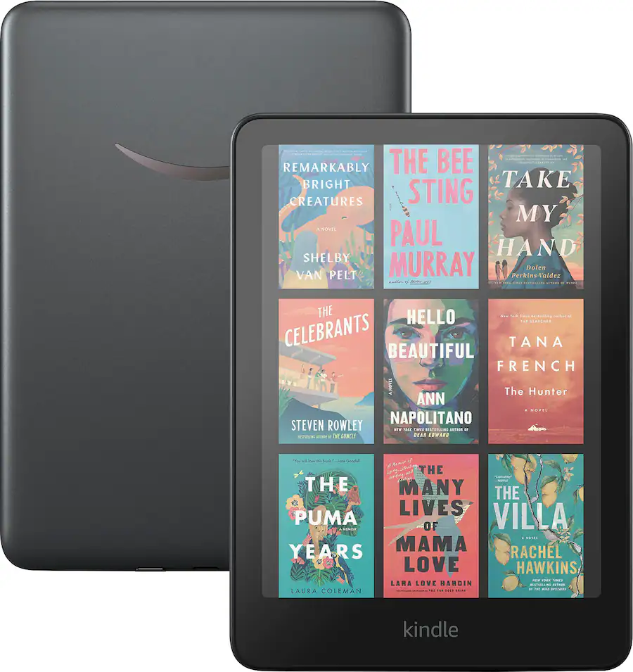 Amazon Kindle Colorsoft Signature Edition 32GB (newest model) – With color display, auto-adjusting front light, wireless charging, and long battery life - Metallic Black