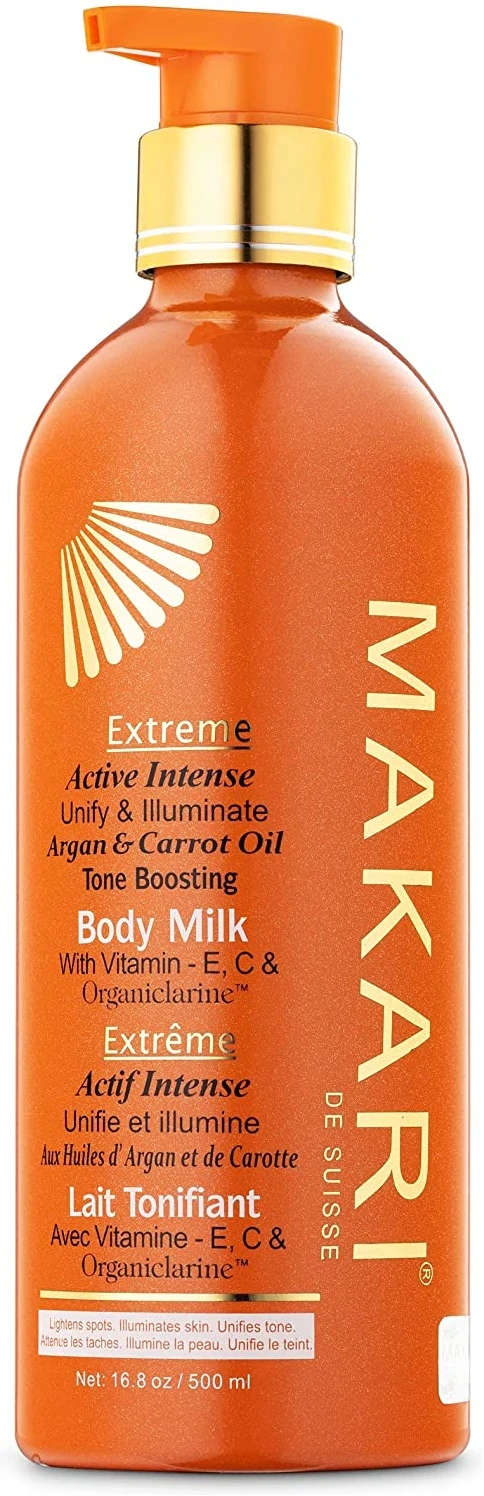 Makari Extreme Carrot & Argan Oil Skin Toning Milk 16.8oz