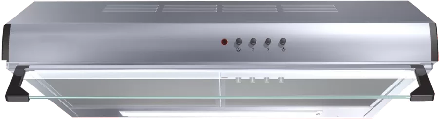 IQRA 60cm Ductless Under Cabinet Cooker Hood, Kitchen Extractor Fan, IQ-CM6009S -White