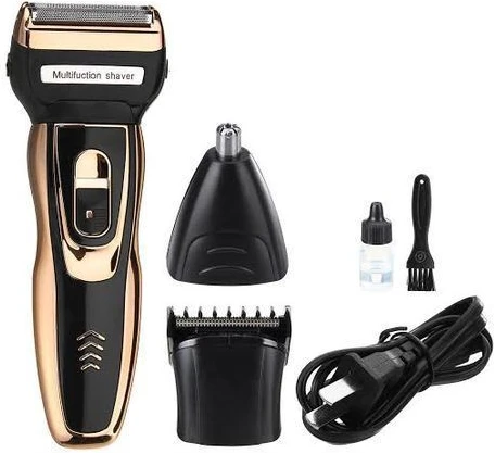 Yoko Rechargeable Shaving Machine - Black ,Gold