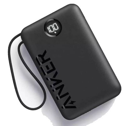 Green Lion 335 20,000mAh Portable Charger, 22.5W High-Speed Charging Power Bank with Built-in USB-C Cable, 1 USB-C And Integrated Stand, 1 USB-A, Battery Pack for iPhone 16 Pro/16 Pro Max iPhone 15 Se