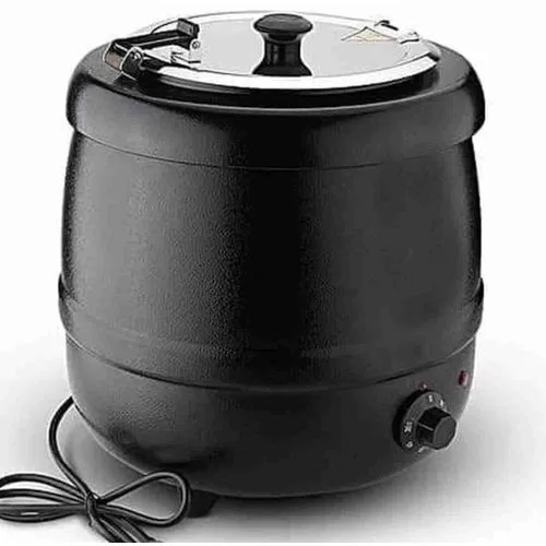 10L Electric Buffet Soup Warmer Kettle Pot Heater Cooker (Black)