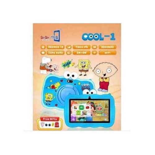 BEBE TAB Cool-1 Kids 7inch Learning Tablet 4GB RAM 128GB ROM WiFi Connection