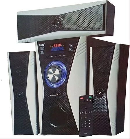 AILIPU SP-2380 Multimedia Subwoofer, Big Bass Home Theatre System ( Bluetooth, USB & FM) - White