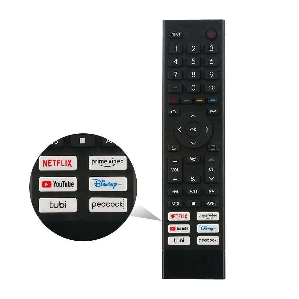 Hisense Smart TV Remote